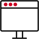 icon depicting a computer monitor