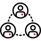Icon of community connections