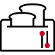 Icon of toaster