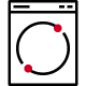 Icon of washing machine