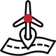 Icon of a wind turbine location