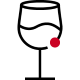 Icon of wine glass