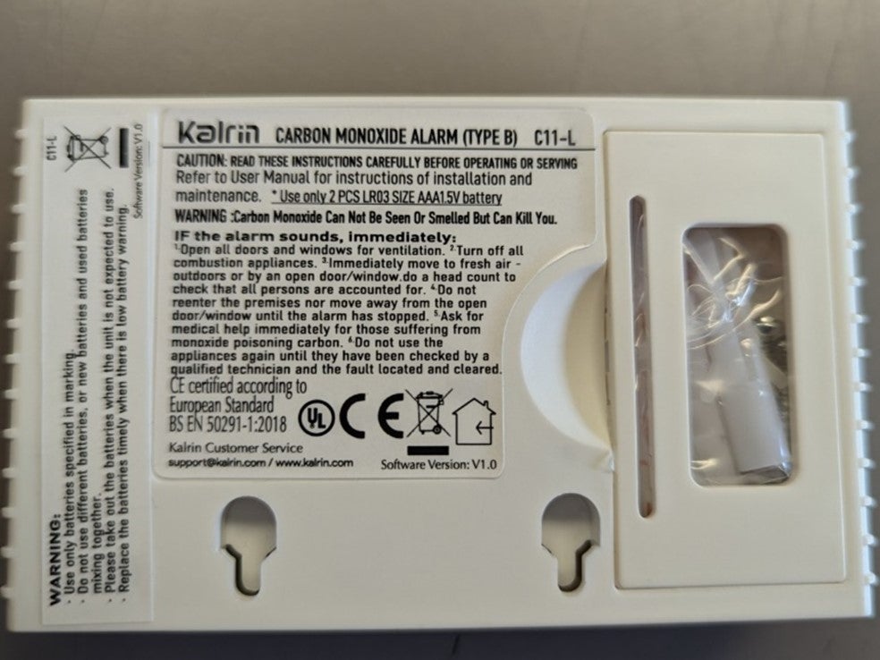 CO Alarm.