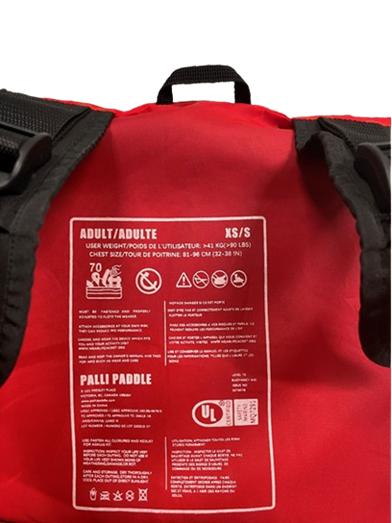 “Palli Paddle” personal flotation device.