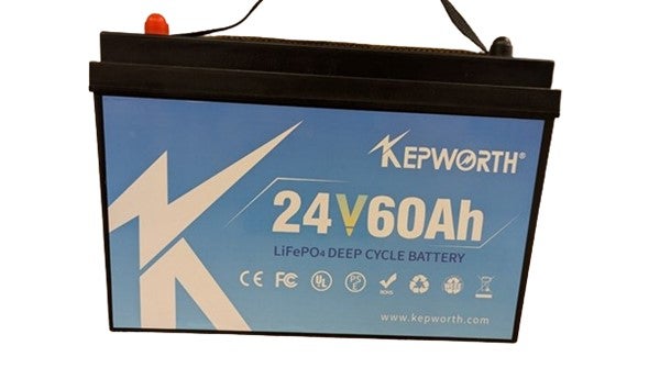 Lithium Iron Phosphate (LiFePO4) Deep Cycle Battery.