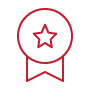 Award ribbon icon